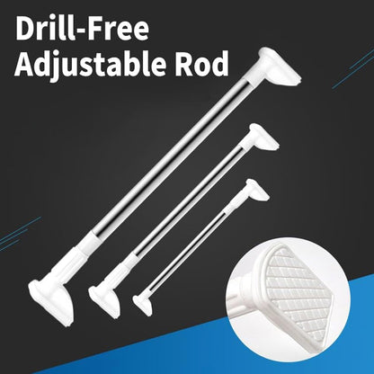 Drill-Free Multifunctional Adjustable Rod
